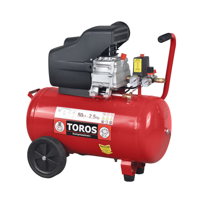 TOROS: ΑΕΡΟΣΥΜΠΙΕΣΤΗΣ 50LT/2,5HP ΜΟΝΟΜΠΛΟΚ