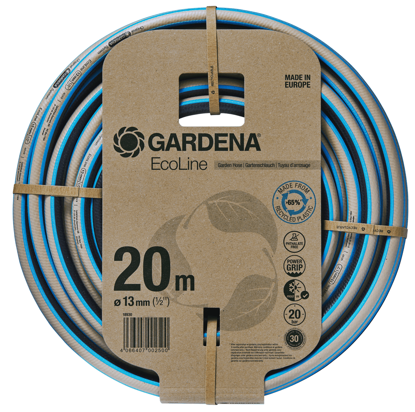18930-20 Λάστιχο Gardena Ecoline 1/2" - 20m