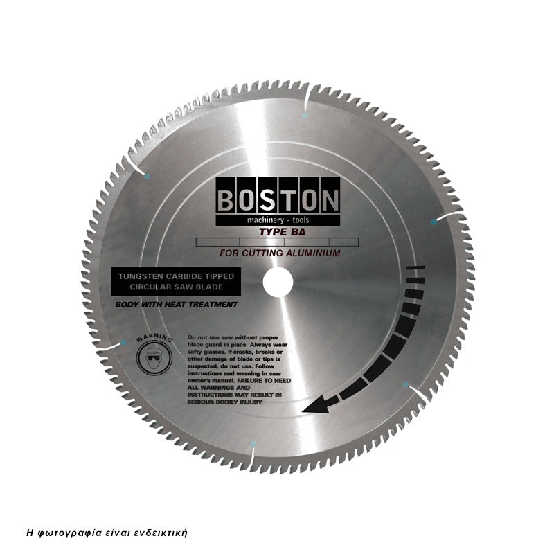 BOSTON: ΔΙΣΚΟΣ ΚΟΠΗΣ ΑΛΟΥΜΙΝΙΟΥ Φ190/30 - Ζ60