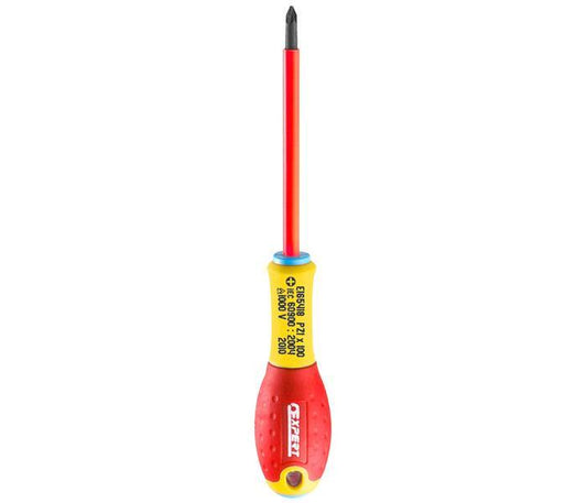 Κατσαβίδι pozi με μόνωση 1000V pz2x125mm E165419
