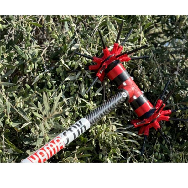 Ελαιοραβδιστικό Brushless Με Μοτέρ 15-20V και Κοντάρι αλουμινίου "DIABLO 4X4" YAMASTIK 2,5m