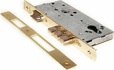 CISA Κλειδαριά με γλώσσα πομόλου 45mm για ξύλινες πόρτες 52521-45 (20702)
