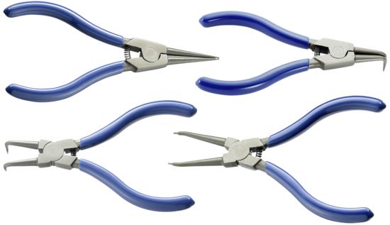 Μυτοτσίμπιδα ασφαλειών σετ 4τεμ.