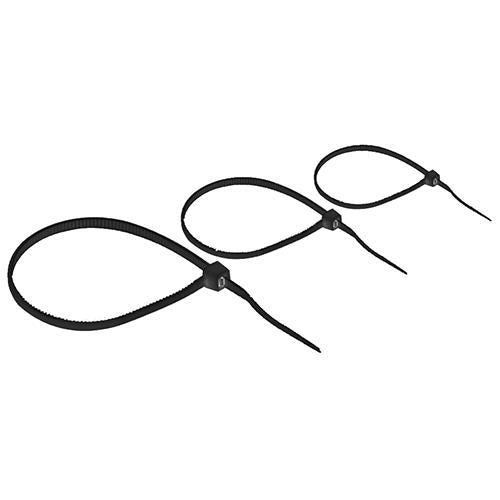 Δεστράκια 100τεμ. μαύρα Νο3,5x250mm