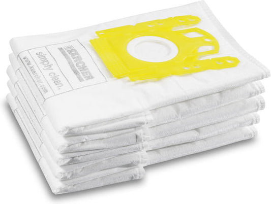 Σακούλες φιλτραρίσματος από μαλακό ύφασμα 5 τεμάχια Karcher 6.904-329.0