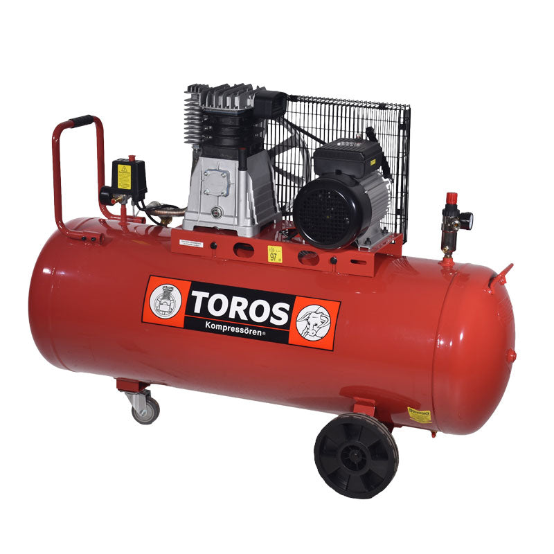TOROS: ΑΕΡΟΣΥΜΠΙΕΣΤΗΣ ΜΕ ΙΜΑΝΤΑ 150LIT/3HP 230V