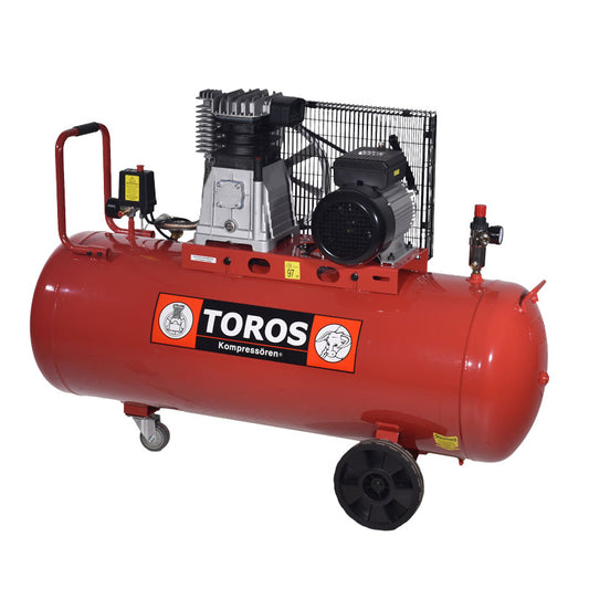 TOROS: ΑΕΡΟΣΥΜΠΙΕΣΤΗΣ ΜΕ ΙΜΑΝΤΑ 150LIT/3HP 230V