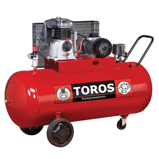 TOROS: ΑΕΡΟΣΥΜΠΙΕΣΤΗΣ ΜΕ ΙΜΑΝΤΑ 270LIT/4HP 400V