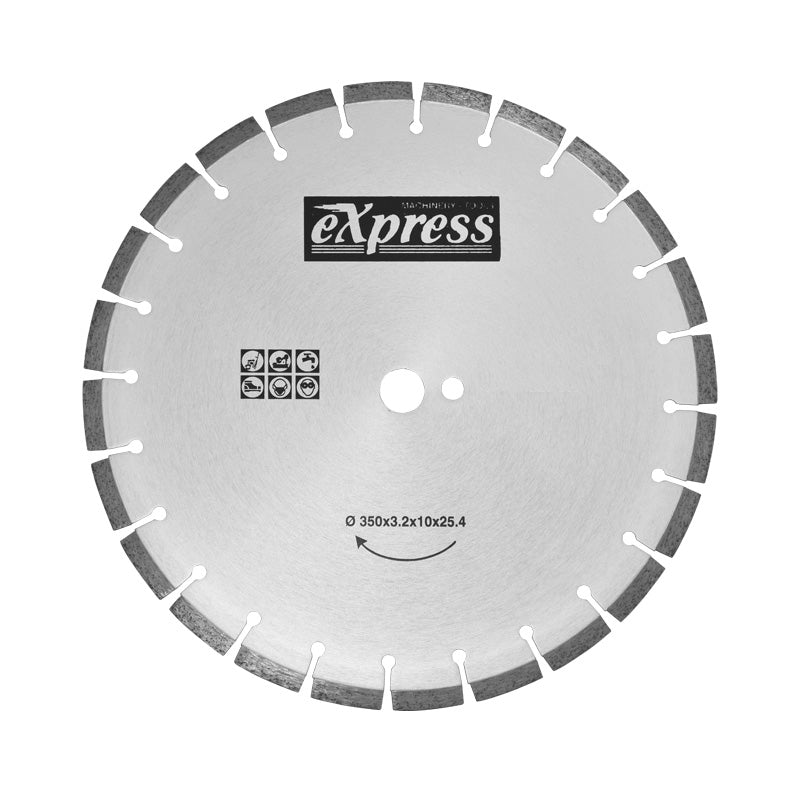 ΔΙΣΚΟΣ ΚΟΠΗΣ ΜΠΕΤΟΝ & ΑΣΦΑΛΤΟΥ Φ 350x25.4mm