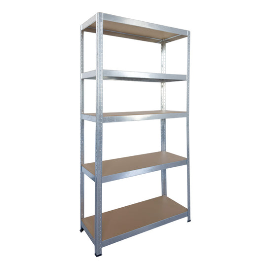 ΡΑΦΙΕΡΑ ΜΕΤΑΛΛΙΚΗ 75x30x172 ΓΑΛΒ. 75kg 5 ΡΑΦΙΑ MDF