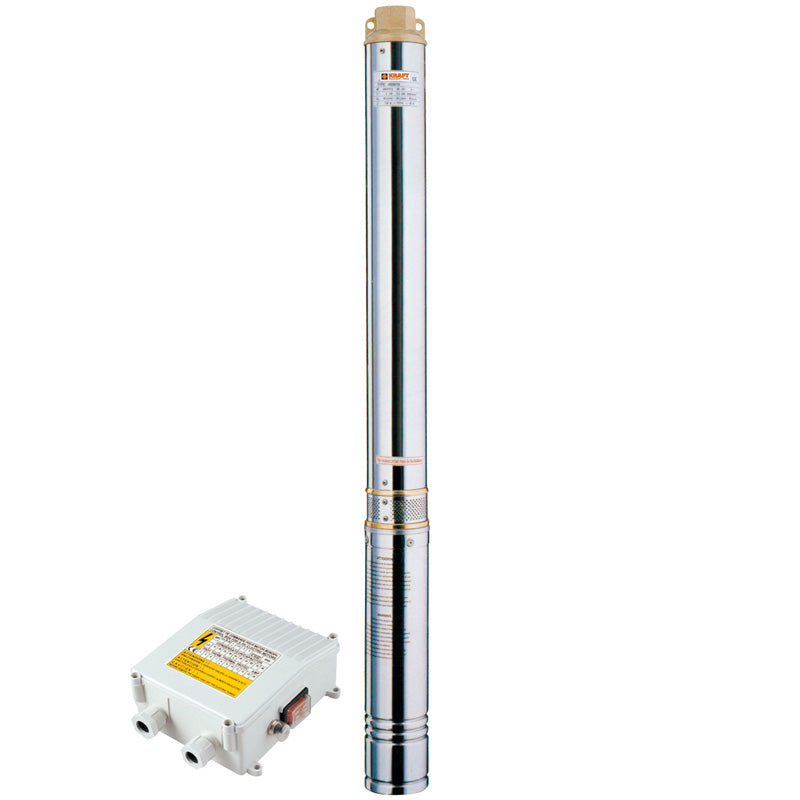 KRAFT: ΥΠΟΒΡΥΧΙΑ ΑΝΤΛΙΑ 4" 750W (1HP) - 230V - 4SDM4/10