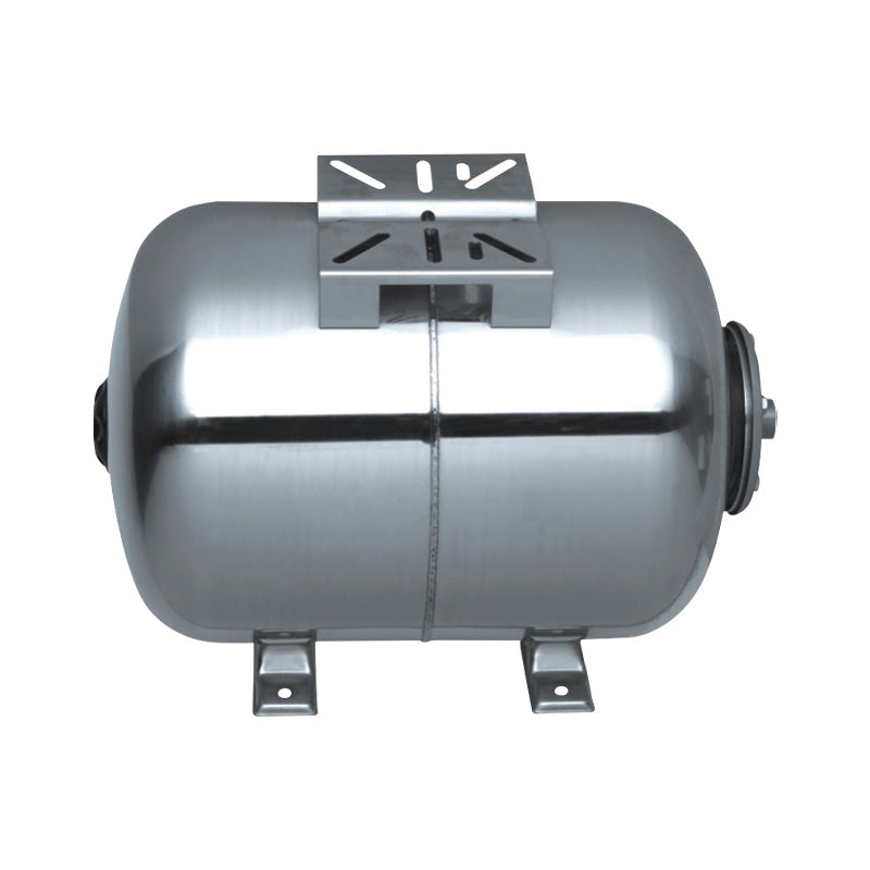 KRAFT: ΔΟΧΕΙΟ ΟΡΙΖΟΝΤΙΟ 24L INOX - 8 BAR - 1''
