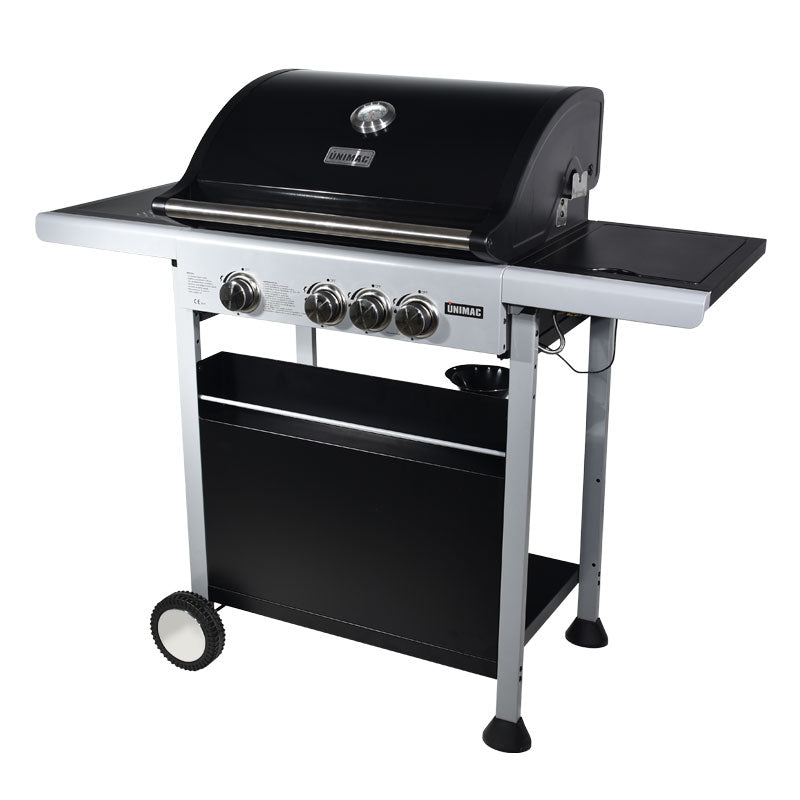 UNIMAC: ΨΗΣΤΑΡΙΑ ΥΓΡΑΕΡΙΟΥ BBQ TREND LINE – 3 ΕΣΤΙΕΣ ΚΑΙ 1 ΠΛΑΪΝΟ ΜΑΤΙ