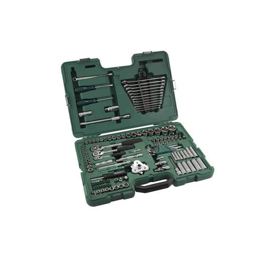 Σετ 1/4”, 3/8” και 1/2”καρυδάκια εξάγωνα και κλειδιά 128τεμ