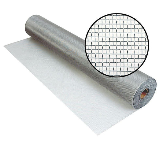 Σίτα 2τεμ.αλουμινίου βάρος: 110g/m², mesh: 16Χ16, μήκος 25m και ύψος 0,80m