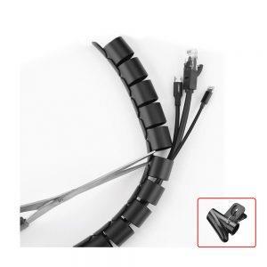 Σπιράλ καλωδίων με κλιπ 28mmX2m