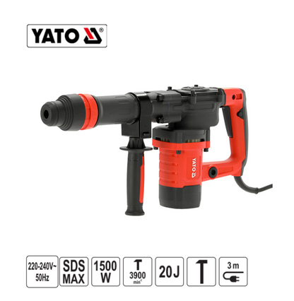 ΠΙΣΤΟΛΕΤΟ SDS MAX 1500W YT-82134