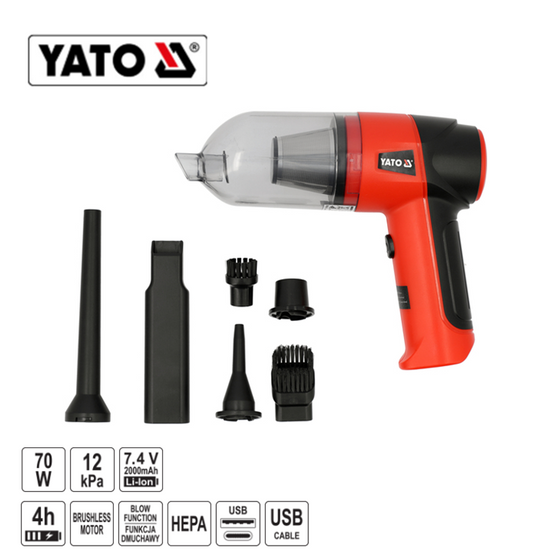 ΣΚΟΥΠΑΚΙ ΜΙΝΙ ΦΥΣΗΤΗΡΑΣ ΕΠ/ΝΟ 2 ΣΕ 1 70W YT-85687