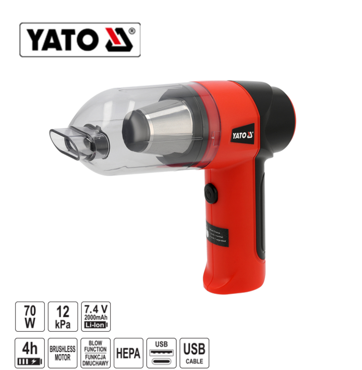 ΣΚΟΥΠΑΚΙ ΜΙΝΙ ΦΥΣΗΤΗΡΑΣ ΕΠ/ΝΟ 2 ΣΕ 1 70W YT-85687