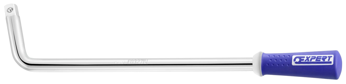 Μανέλα γωνιακή 1/2" με λαβή 400mm