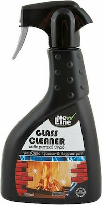 Glass Cleaner ΚΑΘΑΡΙΣΤΙΚΟ ΥΓΡΟ ΓΙΑ ΤΖΑΜΙΑ ΤΖΑΚΙΩΝ & ΘΕΡΜΑΣΤΡΩΝ NEW LINE 500mL - 90312