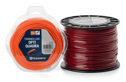 Μεσινέζα Τετράγωνη (Opti Quadra) Husqvarna 3,3 mm / 437 m Λευκή