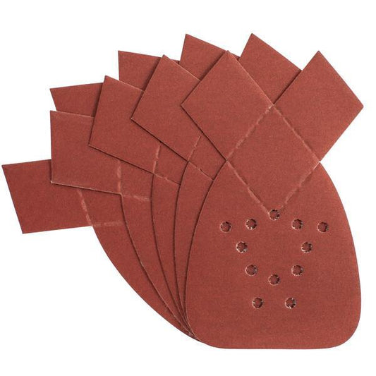 Γυαλόχαρτο 5τεμ. τρίγωνο με κόκο 240g