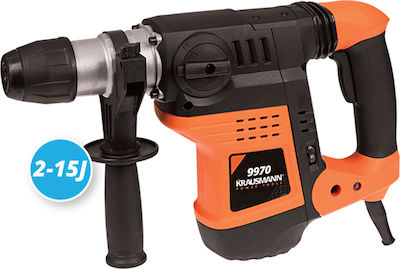 KRAUSMANN 9970 ΠΙΣΤΟΛΕΤΟ ΠΕΡΙΣΤΡΟΦΙΚΟ SDS-MAX 1500W 2-15J