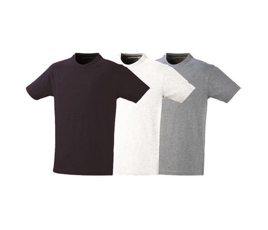 Μπλουζάκι T-SHIRT σετ 3τεμ. (Γκρι - Λευκό  -Μαύρο) L
