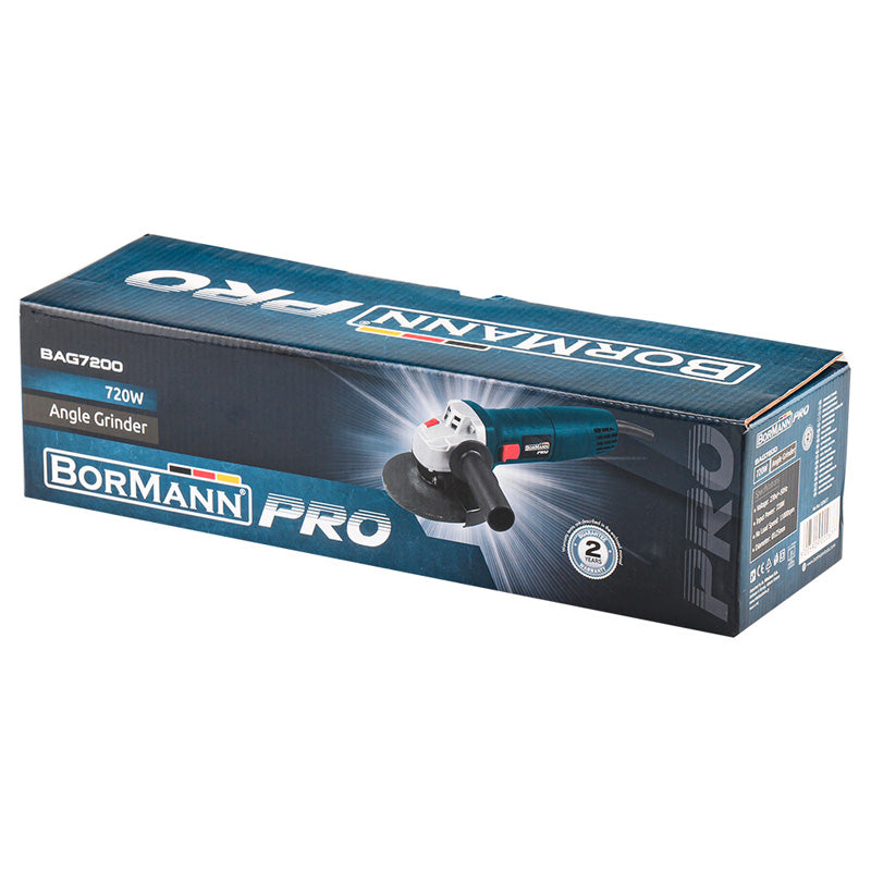 BORMANN Pro BAG7200 Γωνιακός Τροχός 720W, Φ125mm