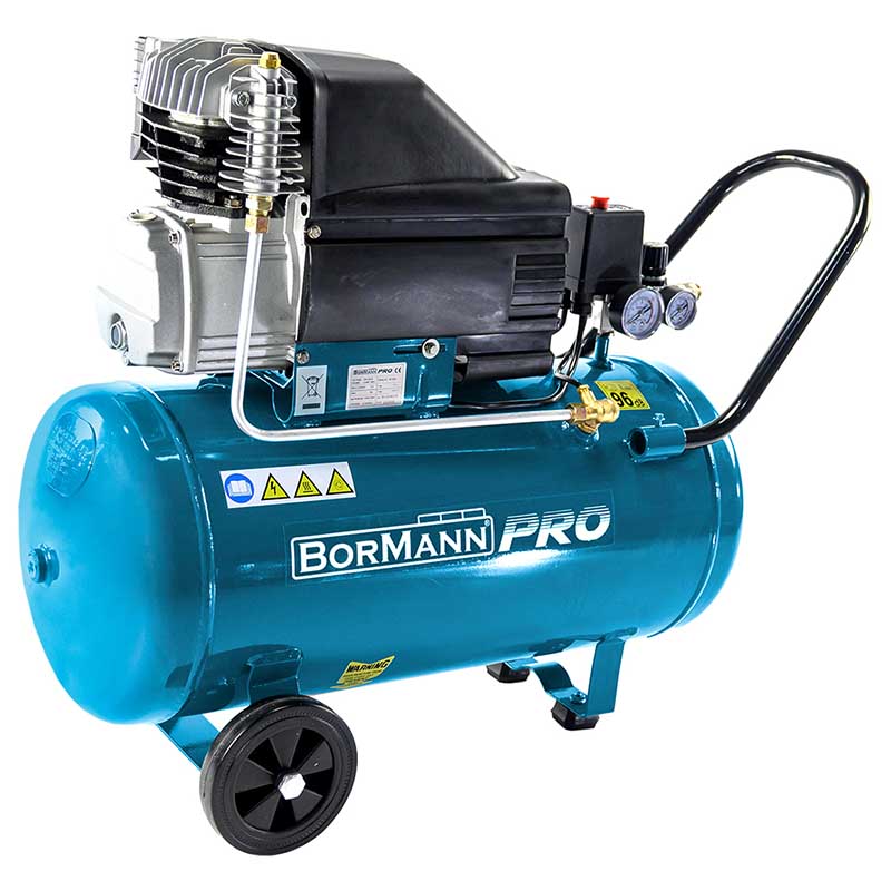 BORMANN Pro BAT5030 Αεροσυμπιεστής Μονομπλόκ 2.5Hp/50L