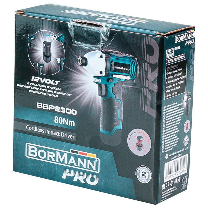 BORMANN Pro BBP2300 Παλμικό Κατσαβίδι Μπαταρίας 12V