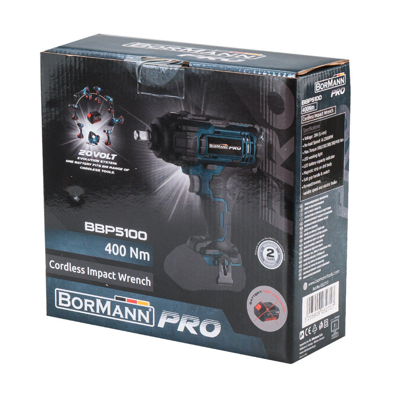 BORMANN Pro BBP5100 Μπουλονόκλειδο Μπαταρίας 20V