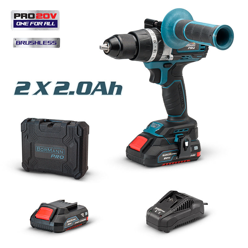 BORMANN Pro BBP5140 Δραπ/βιδο Κρουστικό Brushless Pro