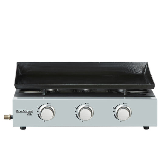 BORMANN Elite BBQ1800 Grill Υγραερίου με 3 Εστίες Plancha