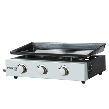 BORMANN Elite BBQ1800 Grill Υγραερίου με 3 Εστίες Plancha