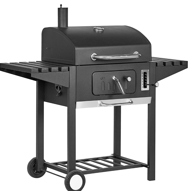 Bormann Elite BBQ1940 Ψησταριά Κάρβουνου-Καπνιστήρι 60x45,με Θερμόμετρο, Ρυθμιζόμενη Βάση 6 Θέσεων