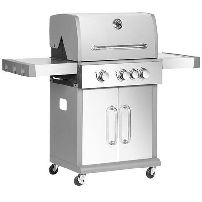 BORMANN ELITE BBQ5040 Ψησταριά Υγραερίου Prime 3+1 Εστιών Luxury Type