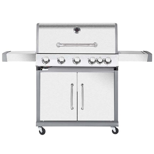 BORMANN ELITE BBQ5100 Ψησταριά Υγραερίου Prime 5+1 Εστιών  Luxury Type