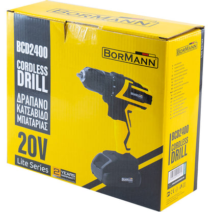 BORMANN BCD2400 Δραπ/Βιδο Μπαταρίας Λιθιου 20V