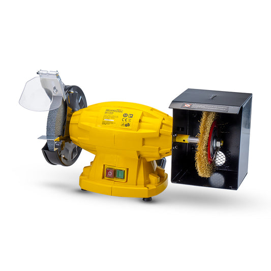 BORMANN BDT1515 Δίδυμος Τροχός Φ150mm , 350W Με Βούρτσα