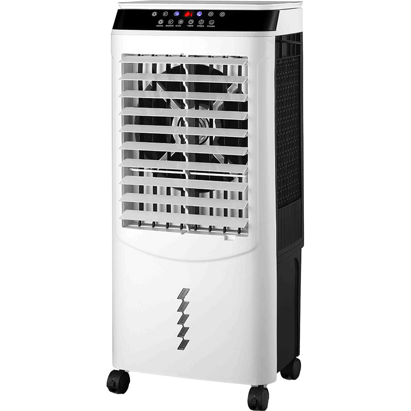 AIR COOLER 120W, ΔΟΧΕΙΟ 36Lt, ΜΕ ΧΡΟΝΟΔΙΑΚΟΠΤΗ, ΟΘΟΝΗ ΑΦΗΣ , ΤΗΛΕΧΕΙΡΙΣΤΗΡΙΟ , ΕΠΙΦΑΝΕΙΑ ΚΑΛΥΨΗΣ 40m