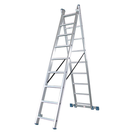 BORMANN Pro BHL5140 Σκάλα Διπλή 2X11 5.6M