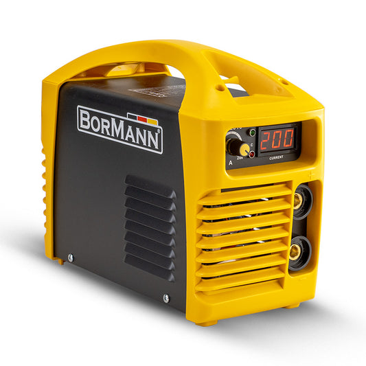 BORMANN BIW2010 Ηλεκτροκόλληση Inverter 200A, Απόδοση 200Α/60%, Ψηφ.Οθόνης, Μεγ.Ηλεκτρόδιο 4mm