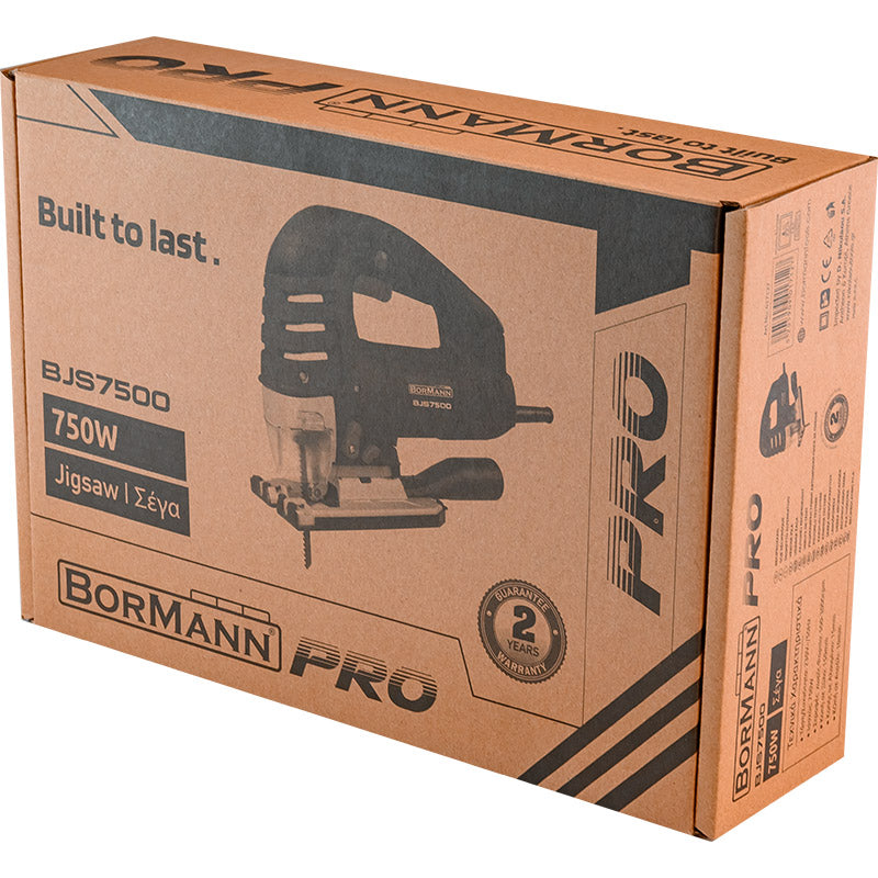 BORMANN Pro BJS7500 Σέγα Ρυθμιζόμενη Με Ταλάντωση 750W