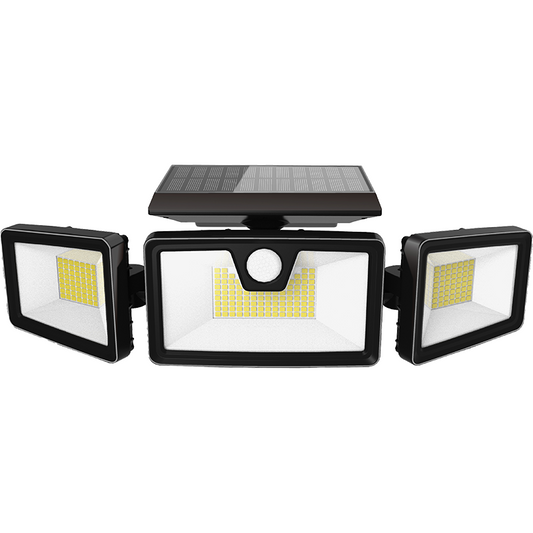 BORMANN BLF4020 Ηλιακός Προβολέας Led Ασφαλείας 8.5W,Ανιχνευτή Κινησης,Φωτο/κο Πάνελ,6500K,850Lum