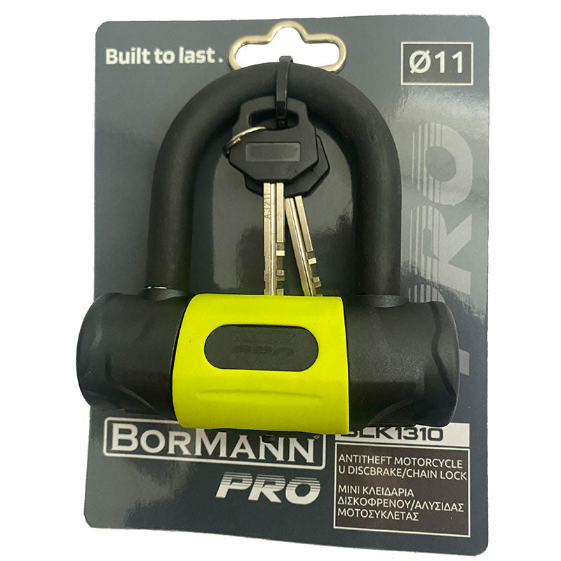 BORMANN Pro BLK1310 Μίνι Κλειδαριά Δισκόφρενου/Αλυσίδας Μοτοσυκλέτας, Πάχος 11mm