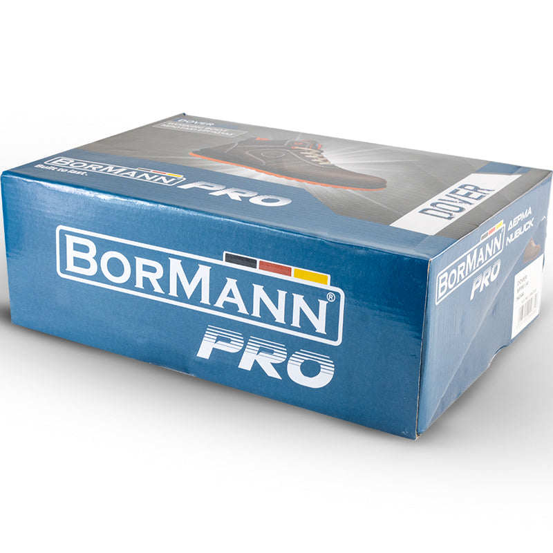 BORMANN Pro BPP8150 Μποτάκι Εργασίας O1, Δέρμα Nubuck, Dover No.40