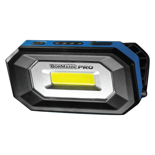 BORMANN Pro BPR6014 Φακός Εργασίας Επαναφορτιζόμενος 500Lm Με Μαγνήτη, Αδιάβροχος , 180° Περιστροφή
