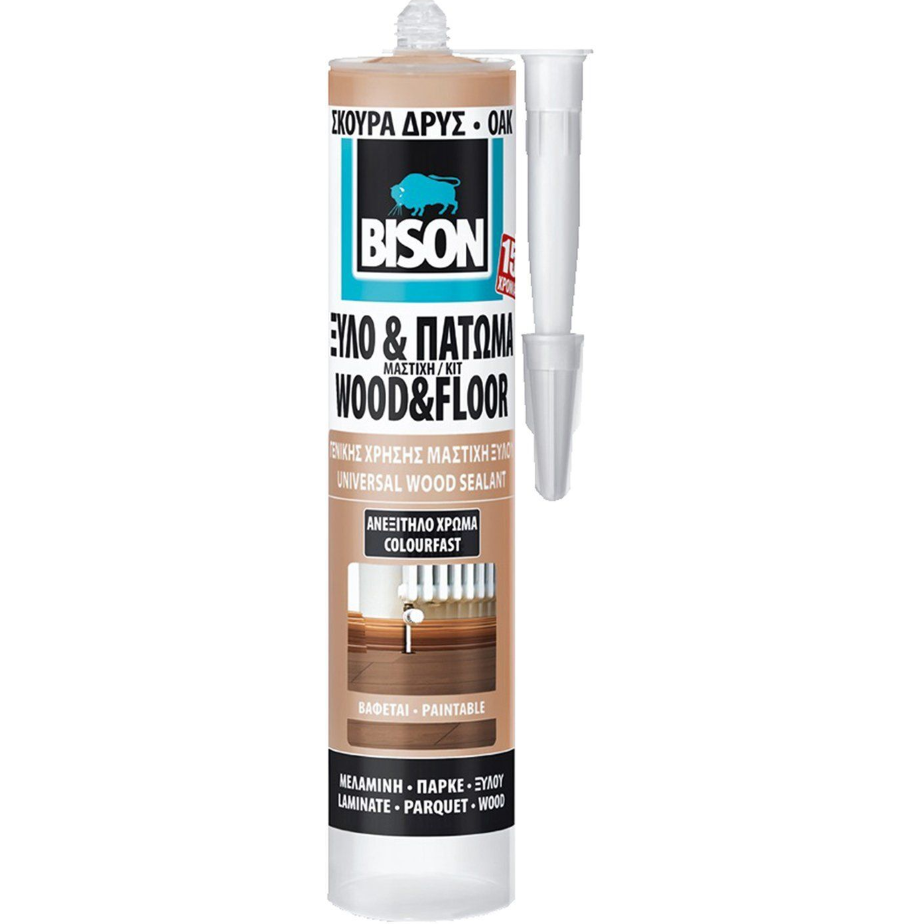 WOOD SEALANT ΣΚΟΥΡΑ ΔΡΥΣ 300ml NL12 BISON